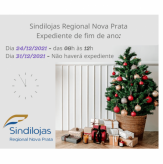 Horário de atendimento para Natal e Fim de Ano - Sindilojas Regional Nova Prata - INFORMA.