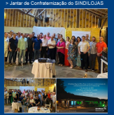 Jantar de Confraternização de Fim de Ano “2023”, do Sindilojas Regional Nova Prata.