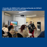 Executivo do SINDILOJAS, participa da reunião do ESPAÇO CONECTANDO gerações (04/06/2025).