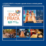 5ª EXPO PRATA, é lançada e garante shows e entrada gratuita (16/08/2025).