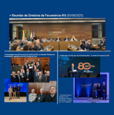 Fecomércio-RS celebra 80 anos de história na Casa do Comércio Gaúcho.