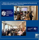 SINDILOJAS, presente no 4º Encontro Estadual de Executivos da Fecomércio-RS em Torres/RS (26/03/2026).