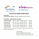 Chegaram alguns Aparelhos Celulares para a VENDA no Plano VIVO / Sindilojas Regional Nova Prata.