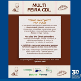 2ª edição da Multi Feira CDL - Nova Bassano.