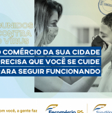 Unidos para somar forças na Campanha #UnidosContraOVírus.