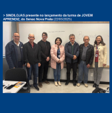 SINDILOJAS presente no lançamento da turma de JOVEM APRENDIZ, do Senac Nova Prata (22/05/2025).