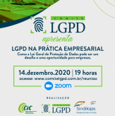 Palestra/Reunião da LGPD na prática empresarial