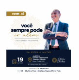 CONVITE - Palestra/Jantar, com o Empresário OTÉLIO DREBES, da Rede de Lojas Lebes (19/10/2022 – quarta-feira).