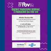 SEBRAE e Sindilojas Regional Nova Prata, em parceria para levar Você na 11ª edição FBV – Feira Brasileira do Varejo.