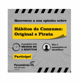 <p>Pesquisa Hábitos de Consumo - Comissão de Combate à Informalidade da Fecomércio-RS.</p>
