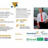 - INGRESSOS - garanta o seu ingresso, pois são limitados.