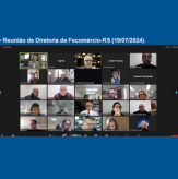 Reunião de Diretoria da Fecomércio-RS (19/07/2024).