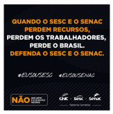 Abaixo assinado | Não ao corte de 5% das verbas do Sesc e do Senac – Por Fecomércio-RS e CNC