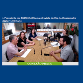 Presidente do SINDILOJAS em entrevista do Dia do Consumidor 2025 (15/03/2025).
