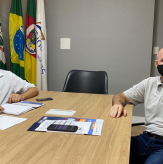 REFORÇANDO CONVÊNIOS e PARCERIAS - Reunião com Representante da Soluções Humanas e ESP - Escola São Pelegrino.