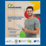 Curso gratuito de “Marketing Digital para Iniciantes” em Nova Prata.
