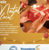 Compre no Comércio local – Fecomércio-RS e Sindilojas Regional Nova Prata.