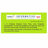  INFORMATIVO - Julho 2023 - Sindilojas Regional Nova Prata