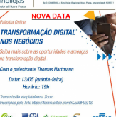 NOVA DATA - Palestra IMPACTO DA TRANSFORMAÇÃO DIGITAL.