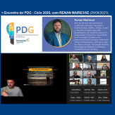 Encontro do PDG - Ciclo 2025, com RENAN MAIRESSE (26/08/2025).