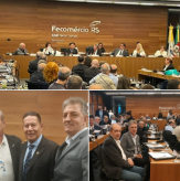 Senador Hamilton Mourão, participa de reunião da Fecomércio-RS, Sindilojas Regional Nova Prata marcou presença.