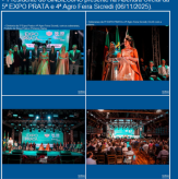 Presidente do SINDILOJAS presente na Abertura Oficial da 5ª EXPO PRATA e 4ª Agro Feira Sicredi.