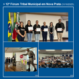 12º Fórum Tribal Municipal em Nova Prata (31/10/2025).