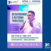 Palestra Desvendando a Reforma Tributária - Realização CDL Nova Prata.