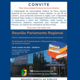 Reunião Parlamento Geral em Nova Prata.